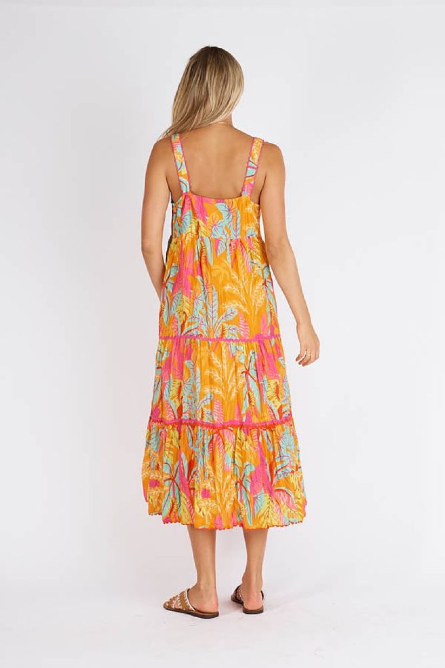 Shop LulaLife | Lulalife Berkley Sundress Flame