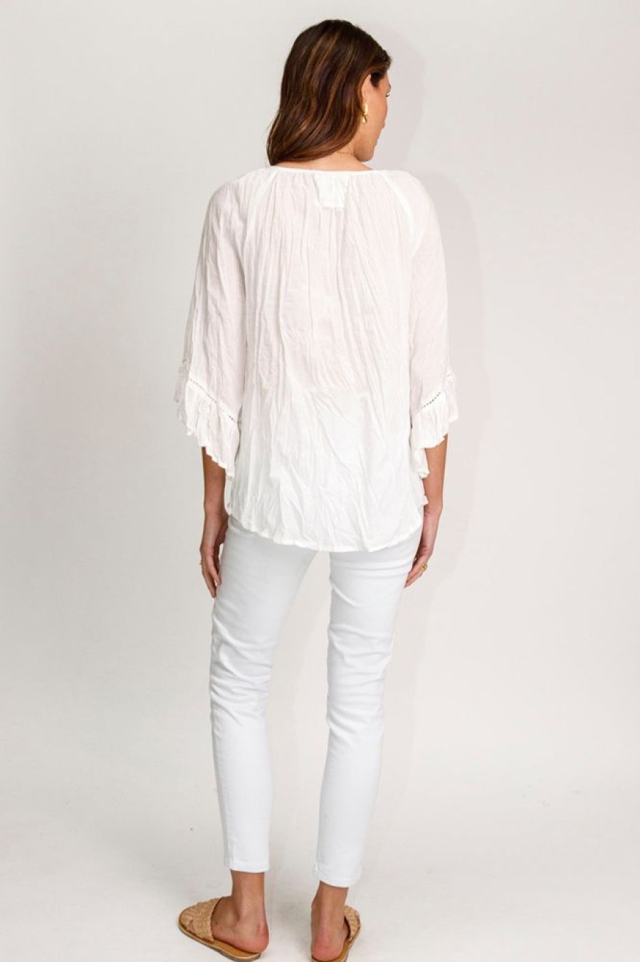 Shop LulaLife | Lulalife Chloe Top White