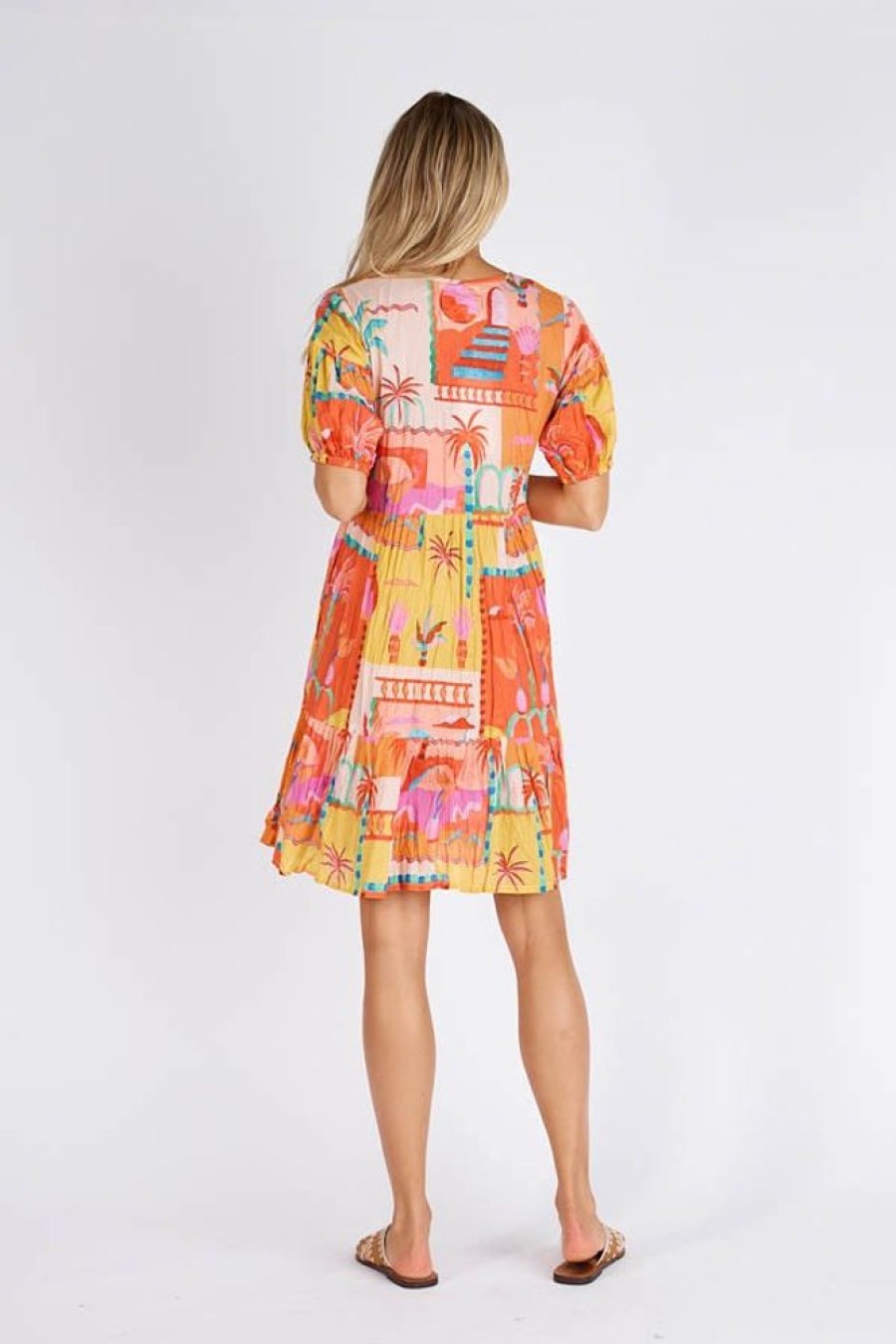 Shop LulaLife | Lulalife Zanzibar Dress Sunset