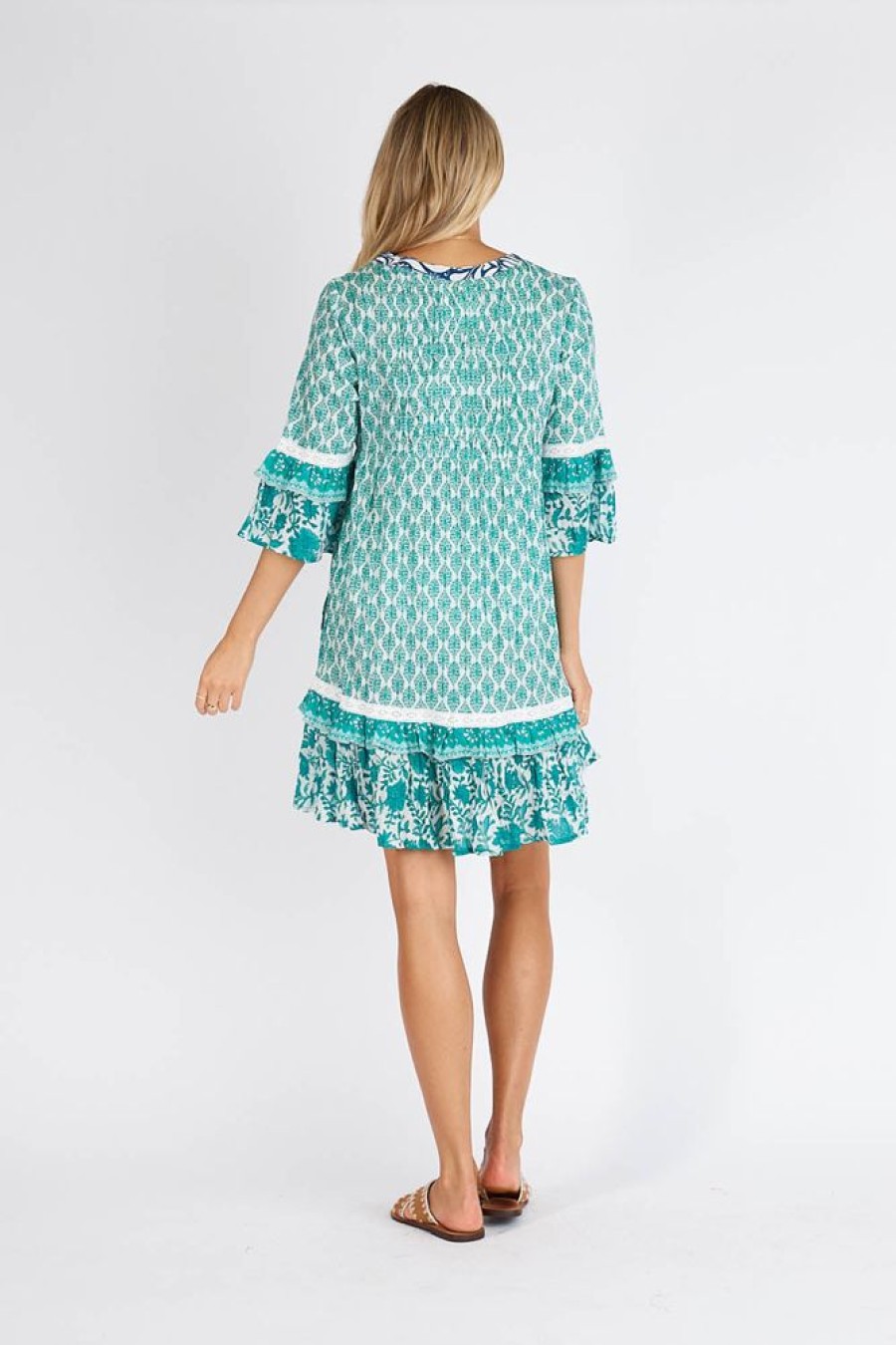 Shop LulaLife | Lulalife Pierce Dress Sea