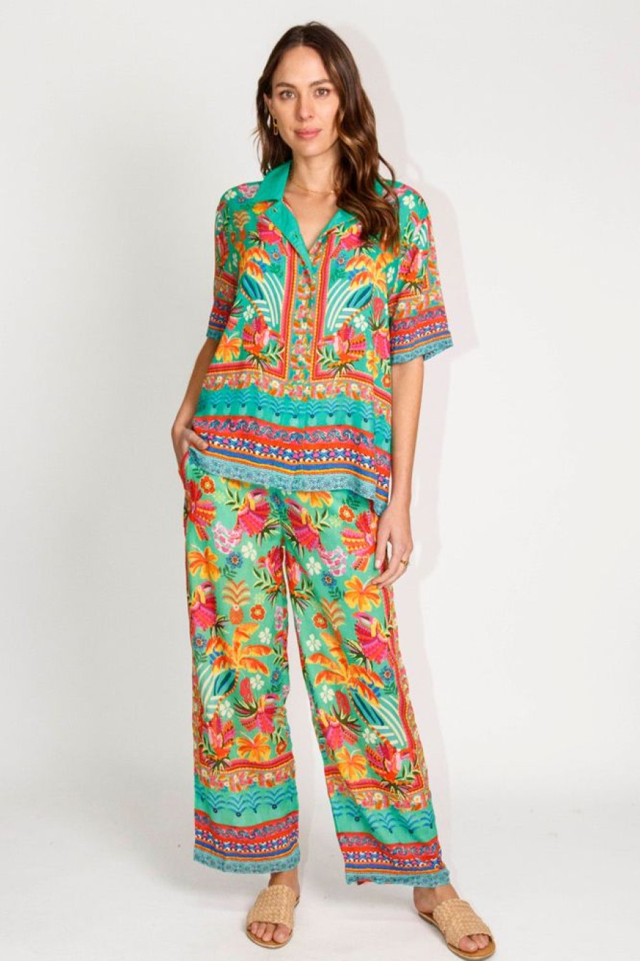 Shop LulaLife | Lulasoul Brasilia Pant Sea