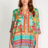 Shop LulaLife | Lulasoul Brasilia Kaftan Shirt Sea