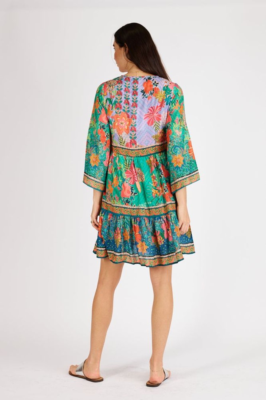 Shop LulaLife | Lulasoul Eastern Tiered Dress Multi