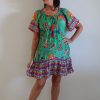 Shop LulaLife | Lulalife Peregian Shirred Dress Sea