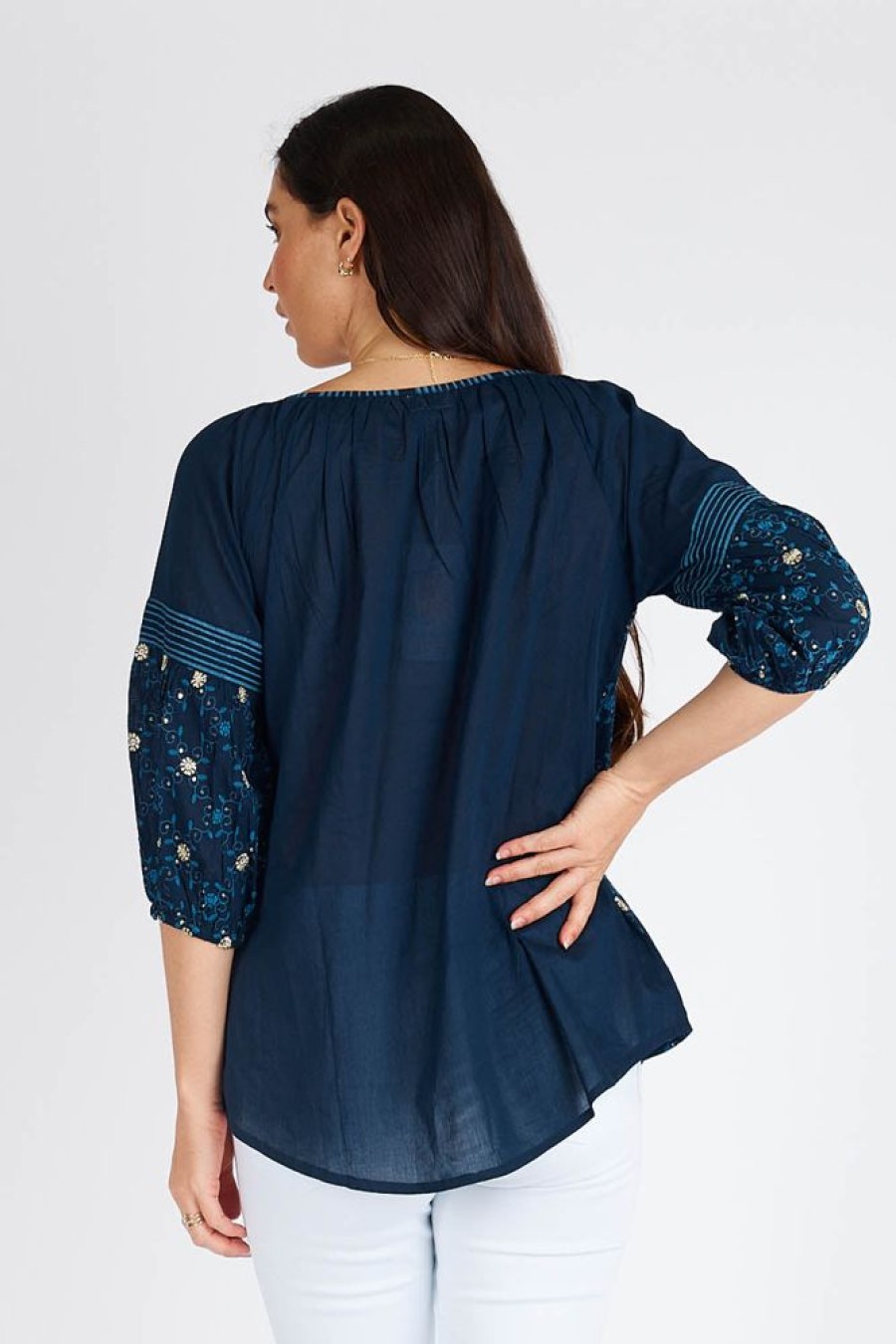 Shop LulaLife | Lulasoul Delvene Top Navy