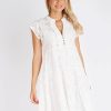 Shop LulaLife | Lulalife Finley Tiered Dress White