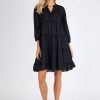 Shop LulaLife | Lulalife Luna Tiered Dress Black