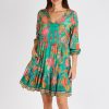 Shop LulaLife | Lulasoul Eastern Tiered Dress Emerald