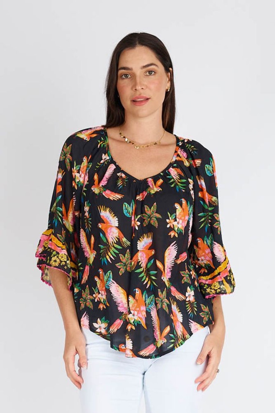 Shop LulaLife | Lulasoul Rosella Top Black