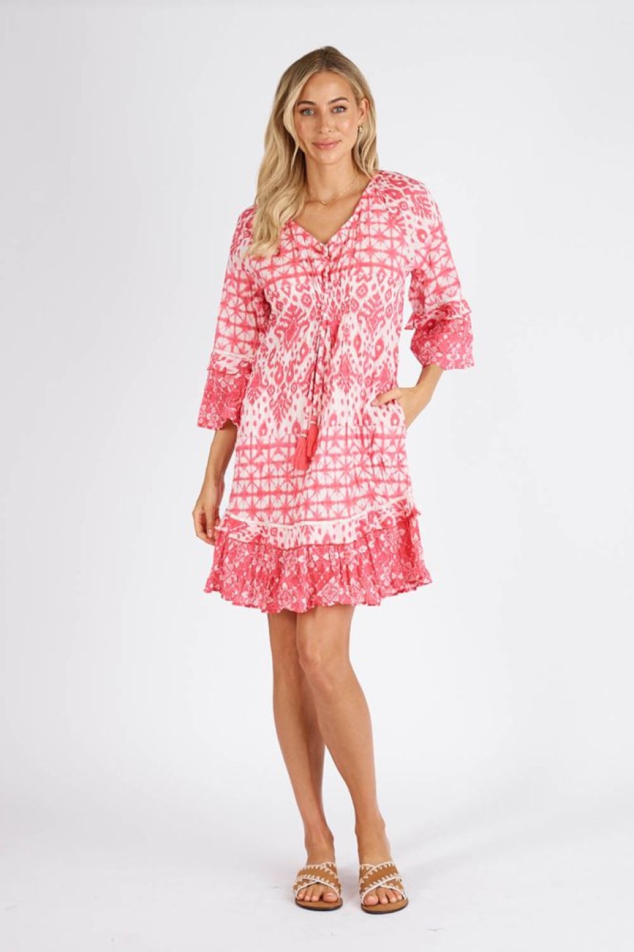 Shop LulaLife | Lulalife Ashley Dress Pink