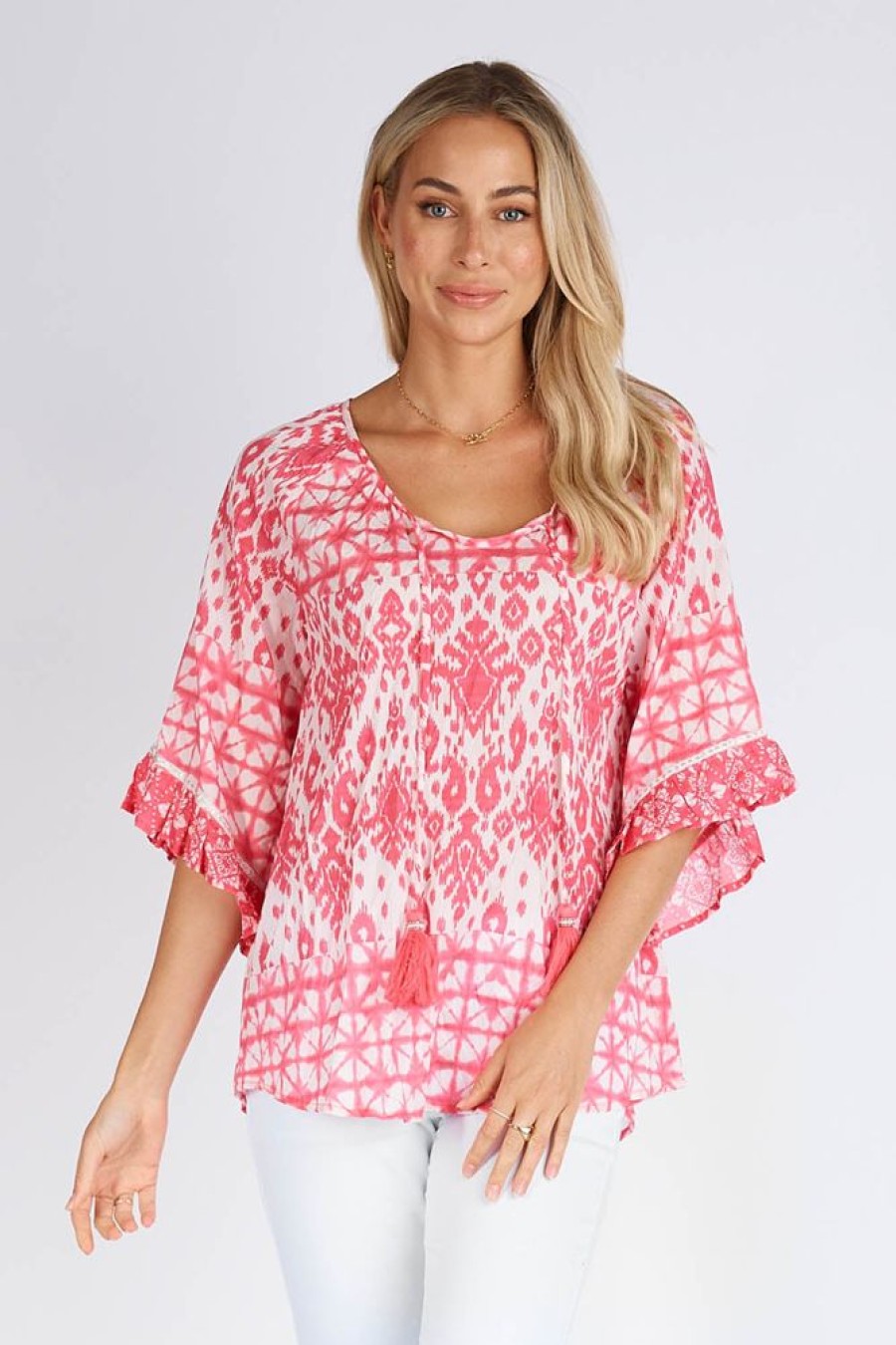 Shop LulaLife | Lulalife Ashley Top Pink