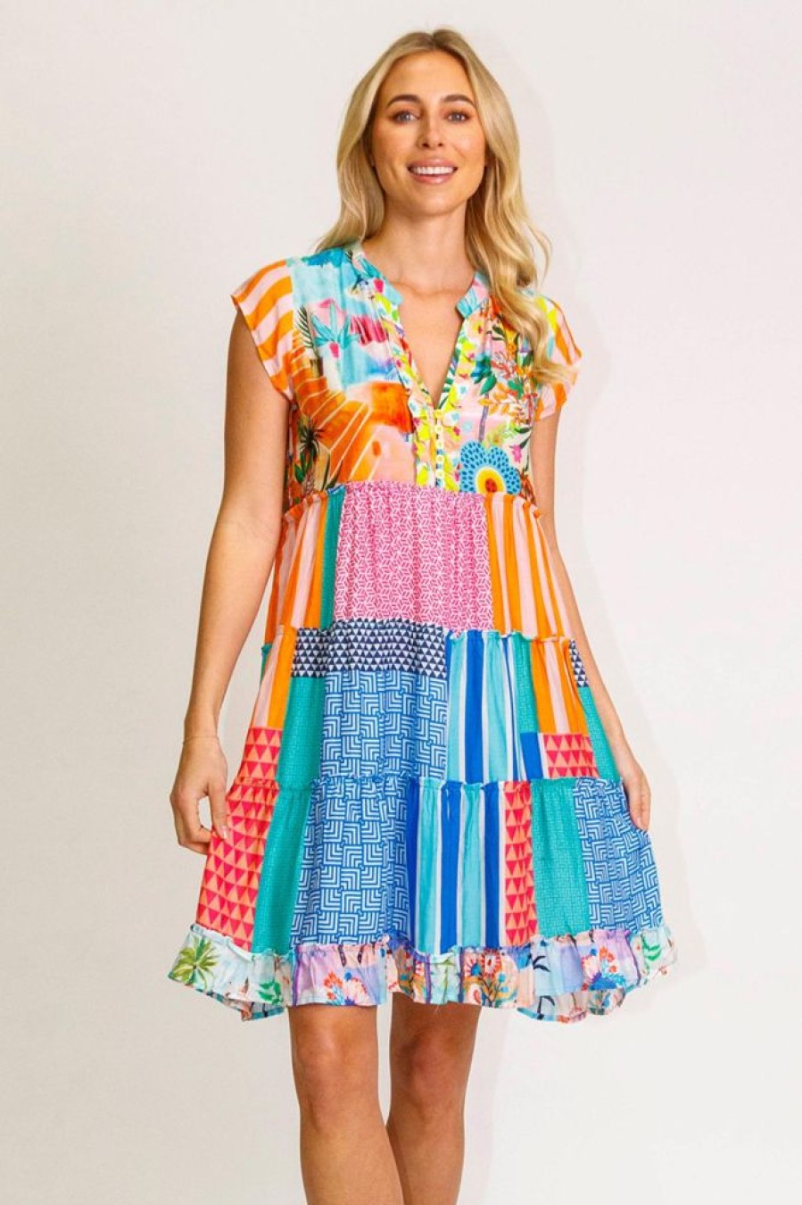 Shop LulaLife | Lulalife Noosa Tiered Dress