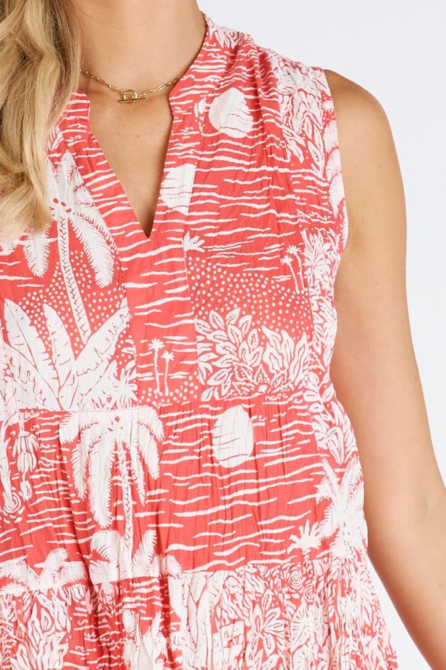 Shop LulaLife | Lulalife Tahiti Sundress Red