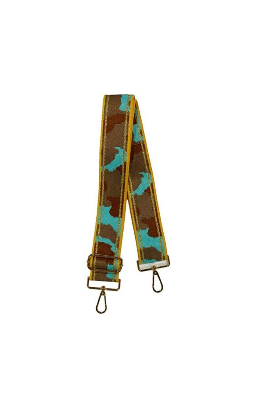 Accessories LulaLife | Teal Camo Bag Strap