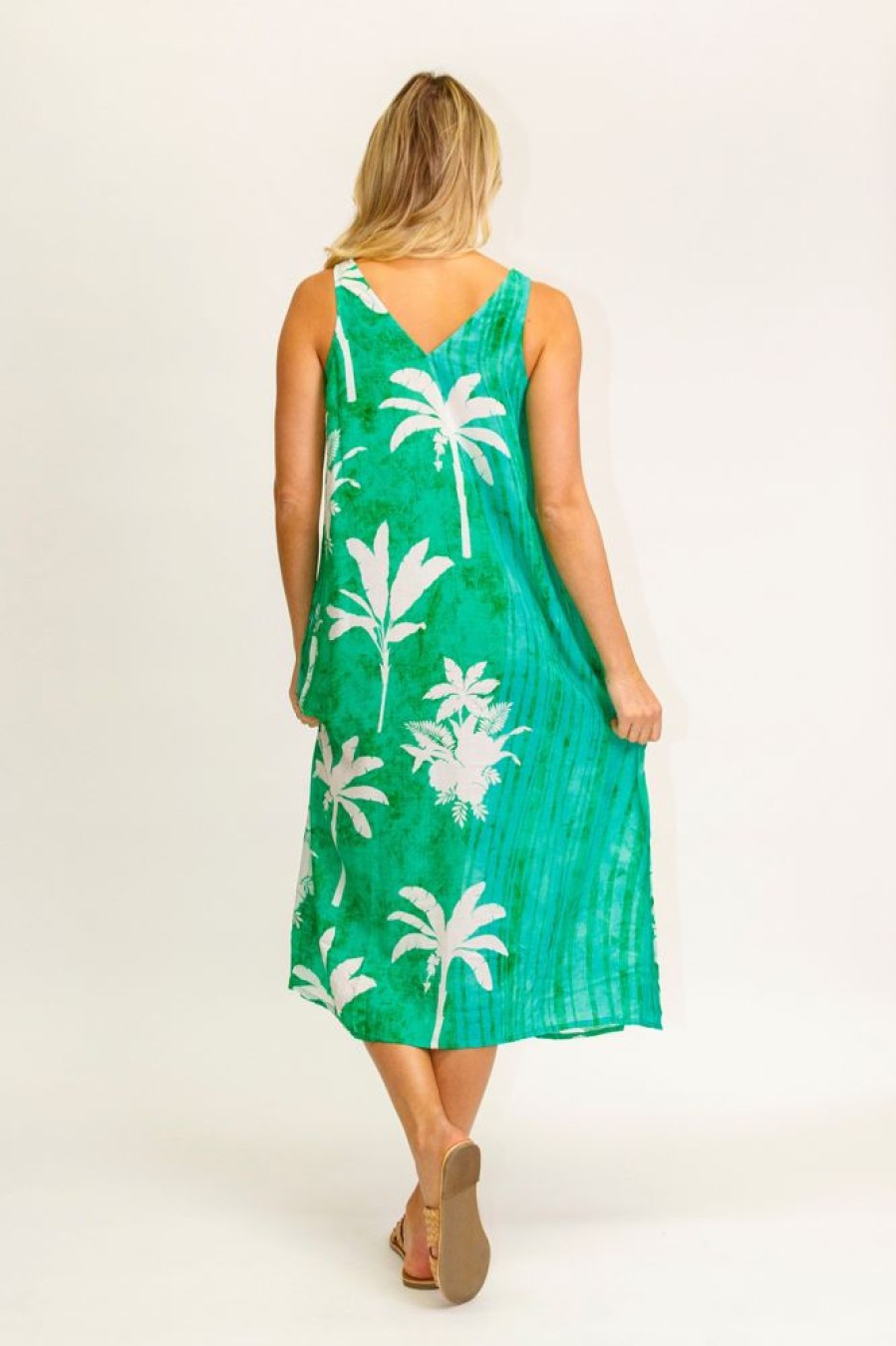 Shop LulaLife | Lulasoul Tranquil Sleeveless Midi Sea