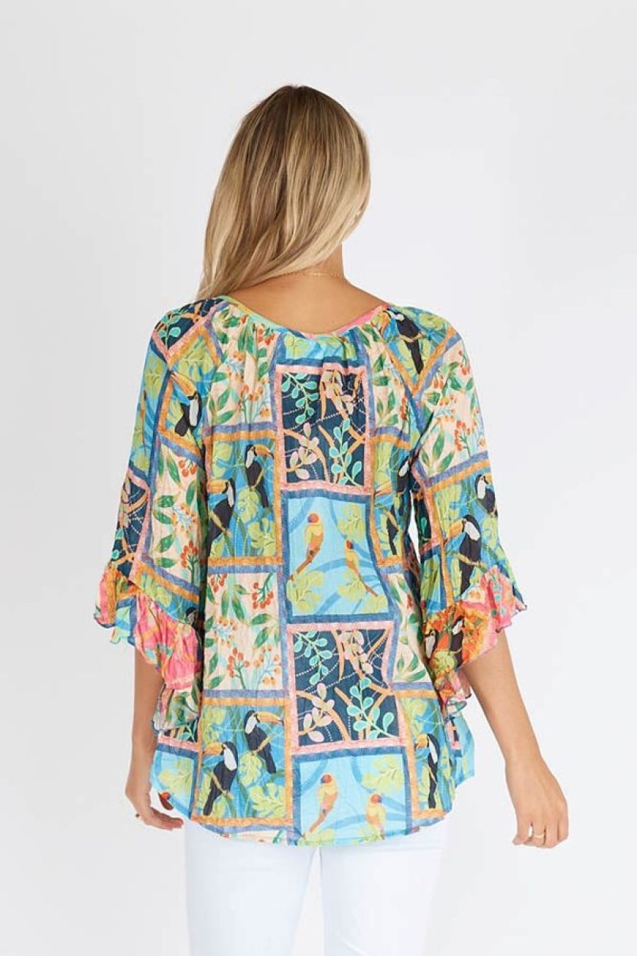 Shop LulaLife | Lulalife Paradise Top Ocean