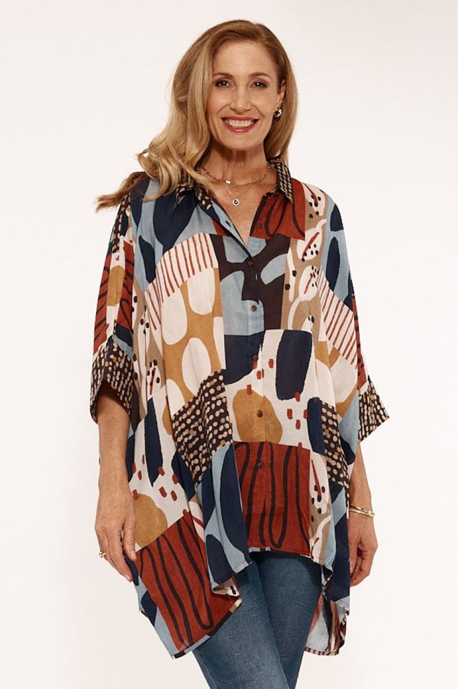 Shop LulaLife | Lulasoul Yindi Kaftan Shirt