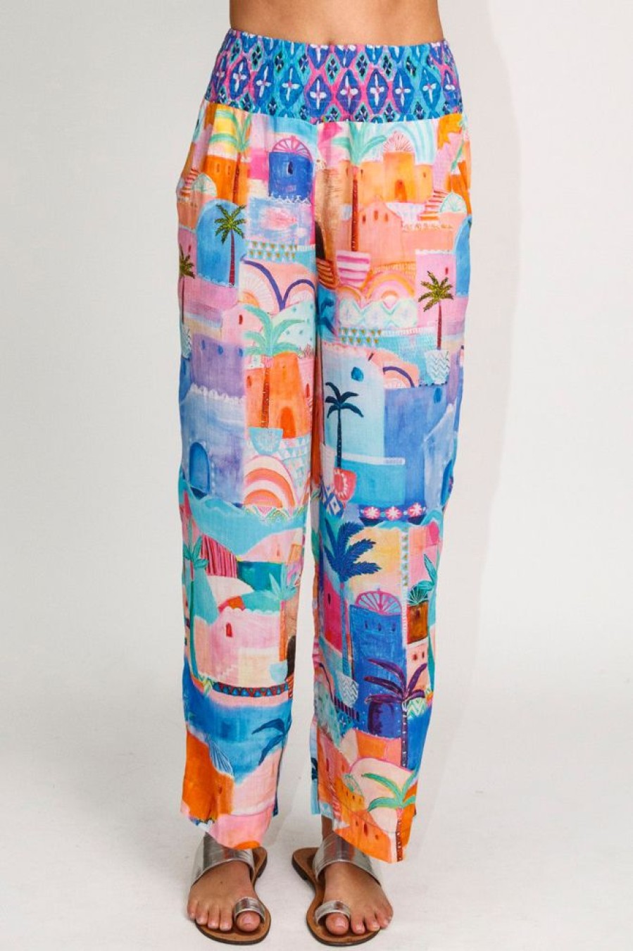 Shop LulaLife | Lulalife Kasbah Pant Blue