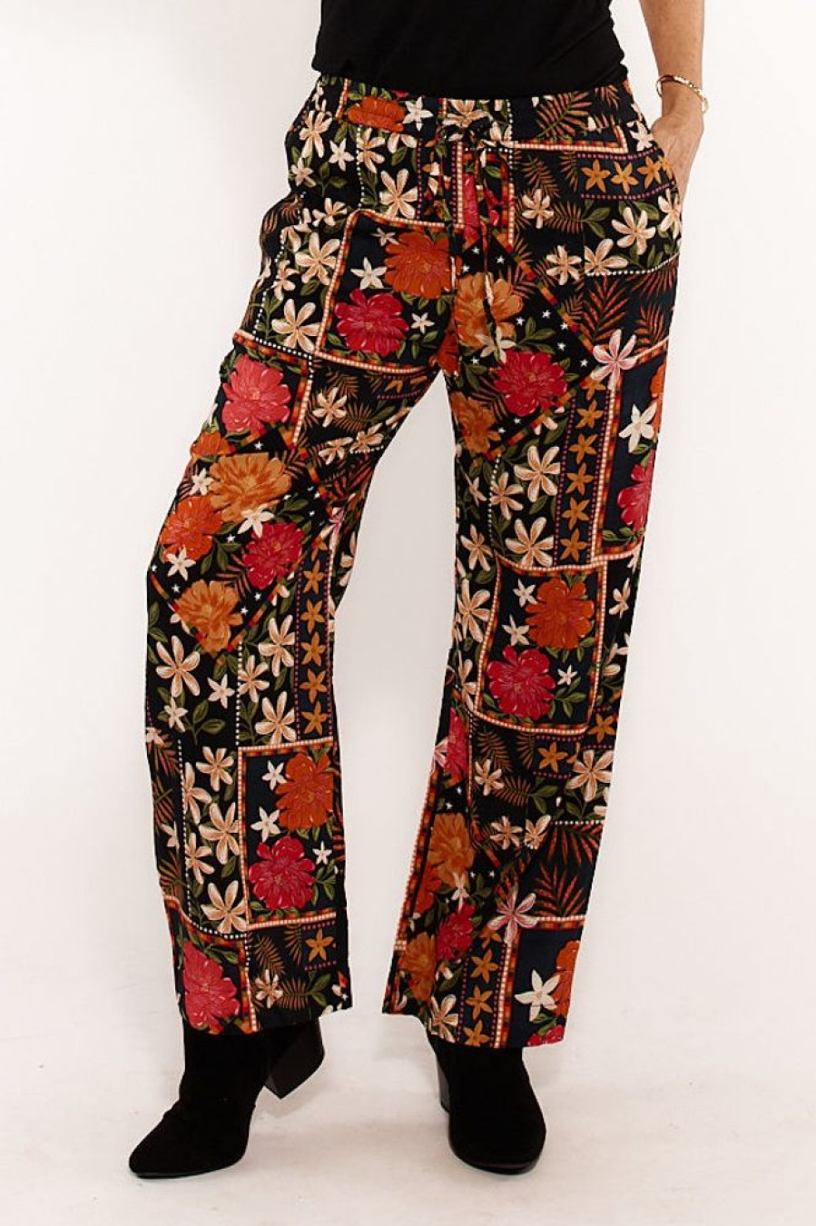 Shop LulaLife | Lulasoul Mirabella Pant Black