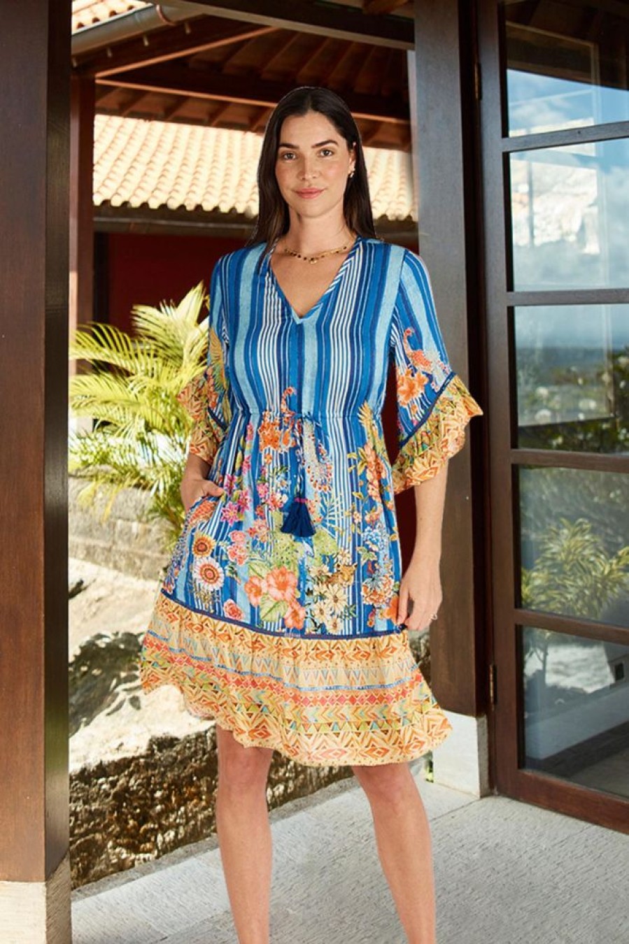 Shop LulaLife | Lulasoul Monte Dress Ocean