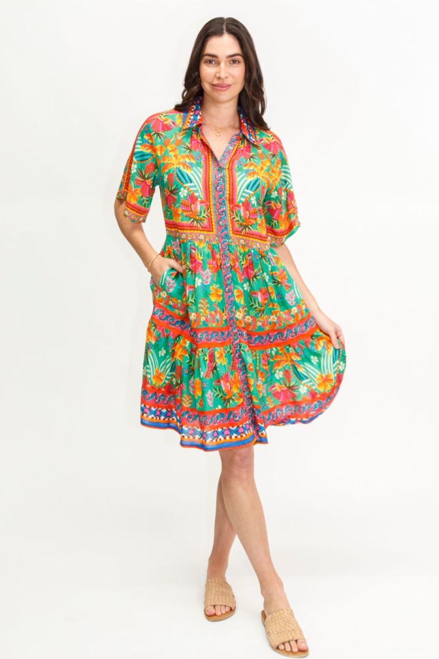 Shop LulaLife | Lulasoul Brasilia Dress Sea