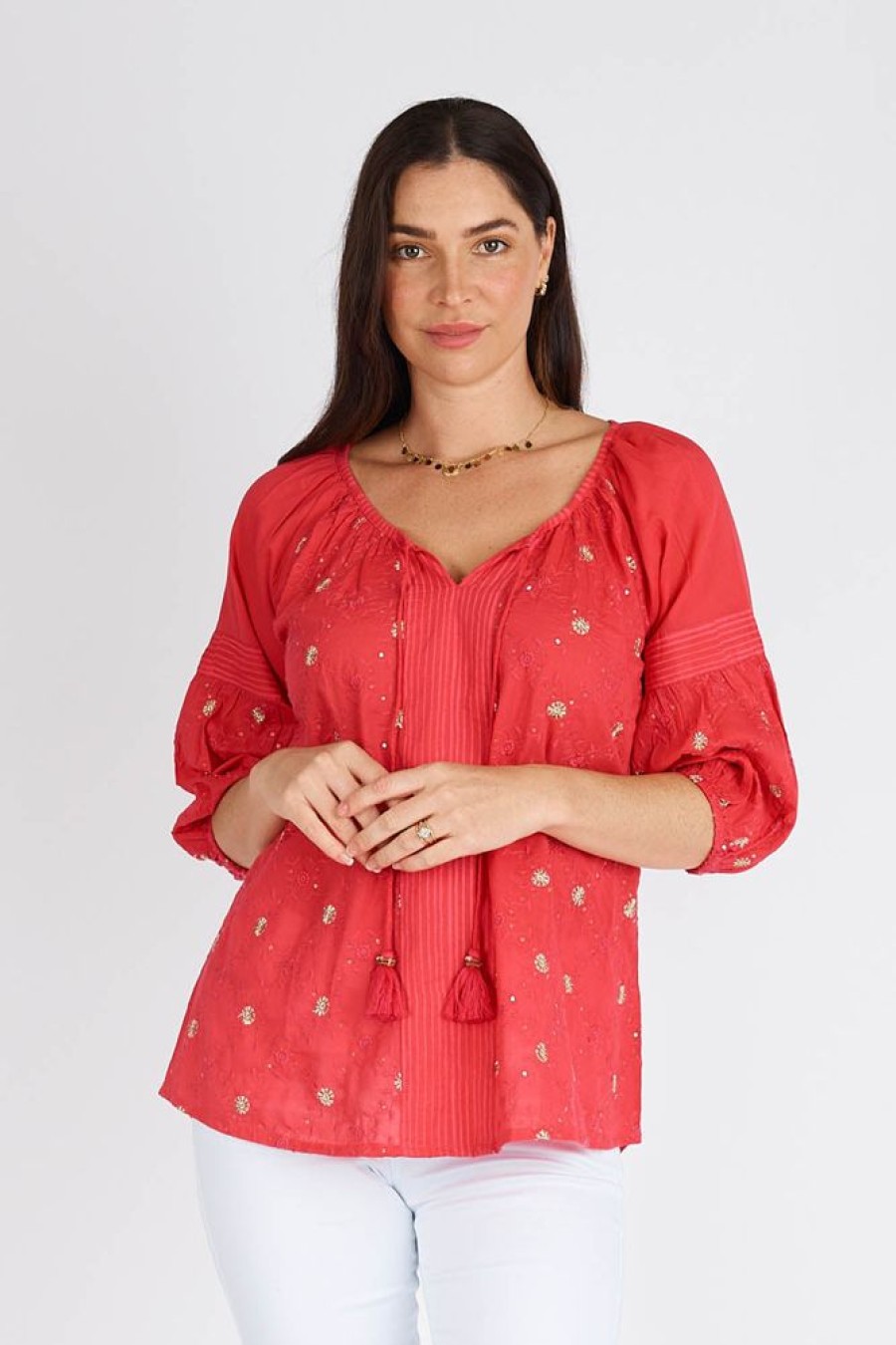 Shop LulaLife | Lulasoul Delvene Top Red