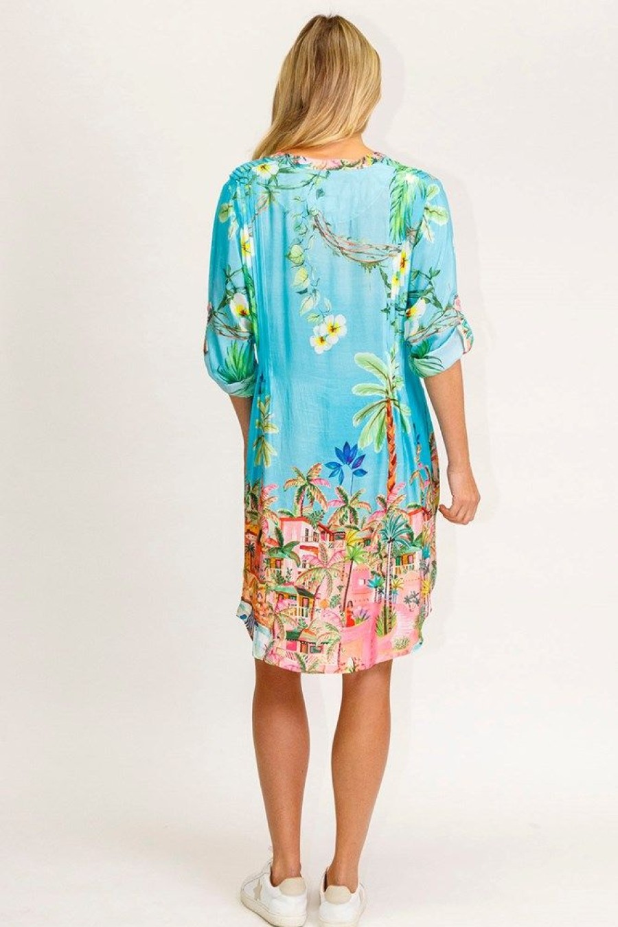 Shop LulaLife | Lulalife Majorca Shirt Lagoon