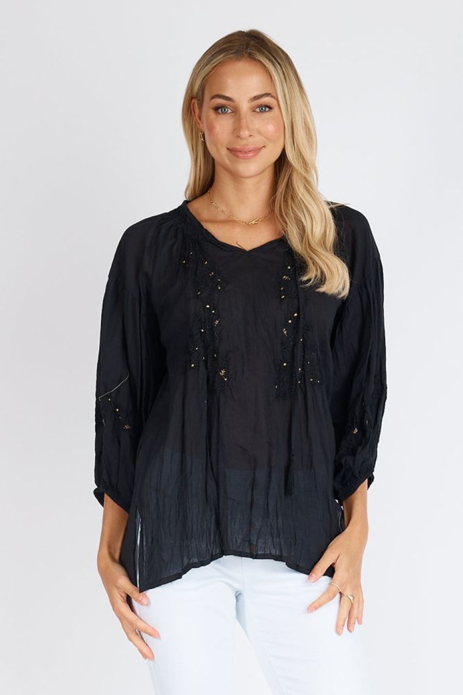 Shop LulaLife | Lulalife Luna Top Black