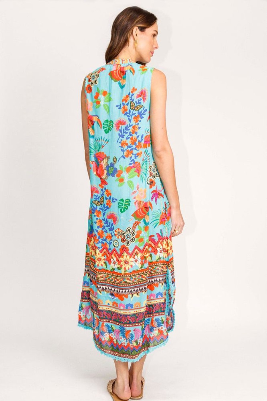 Shop LulaLife | Lulasoul Amazon Sleeveless Maxi Aqua