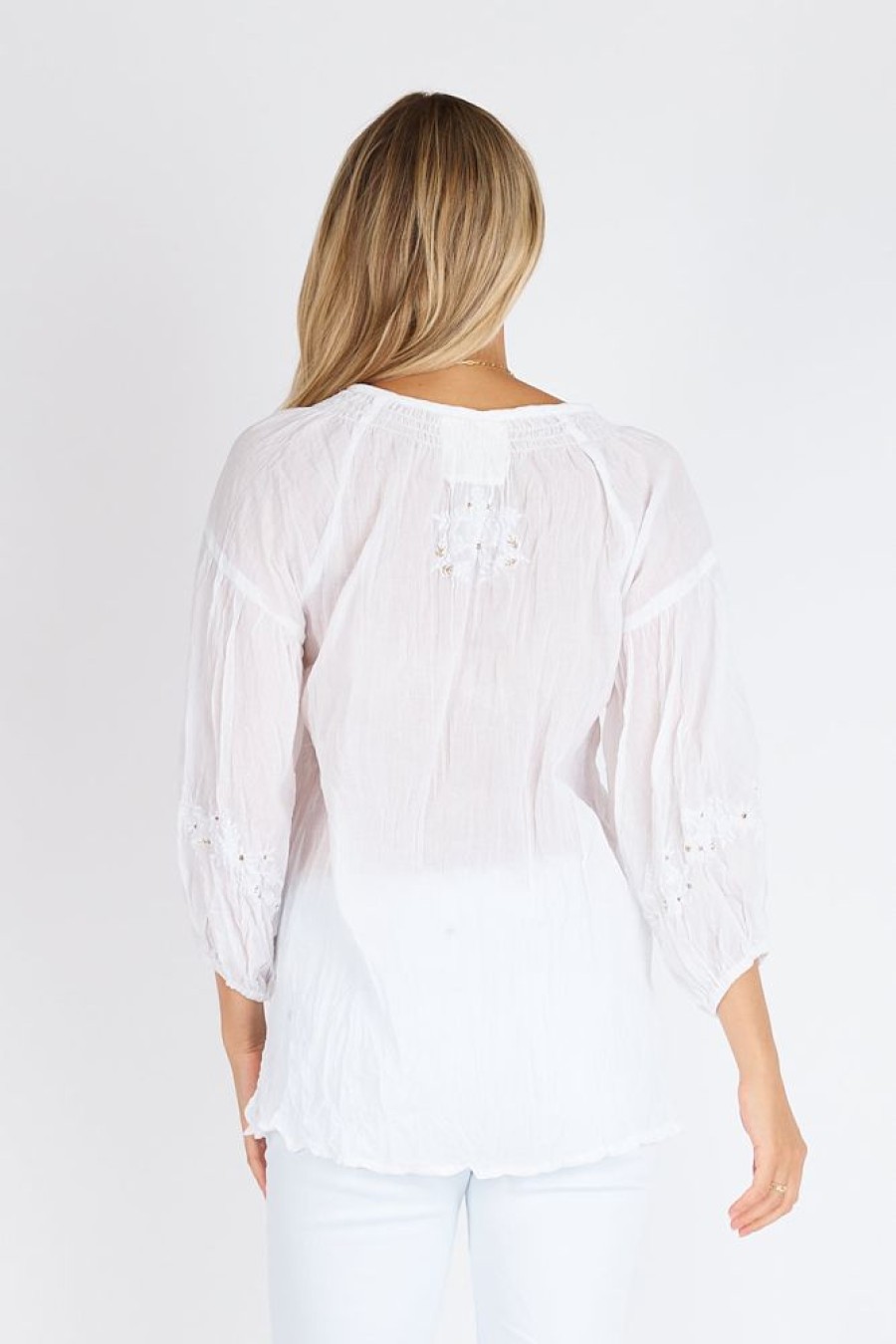 Shop LulaLife | Lulalife Luna Top White