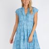 Shop LulaLife | Lulalife Finley Tiered Dress Sky