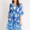 Shop LulaLife | Lulasoul Tranquil Dress Ocean