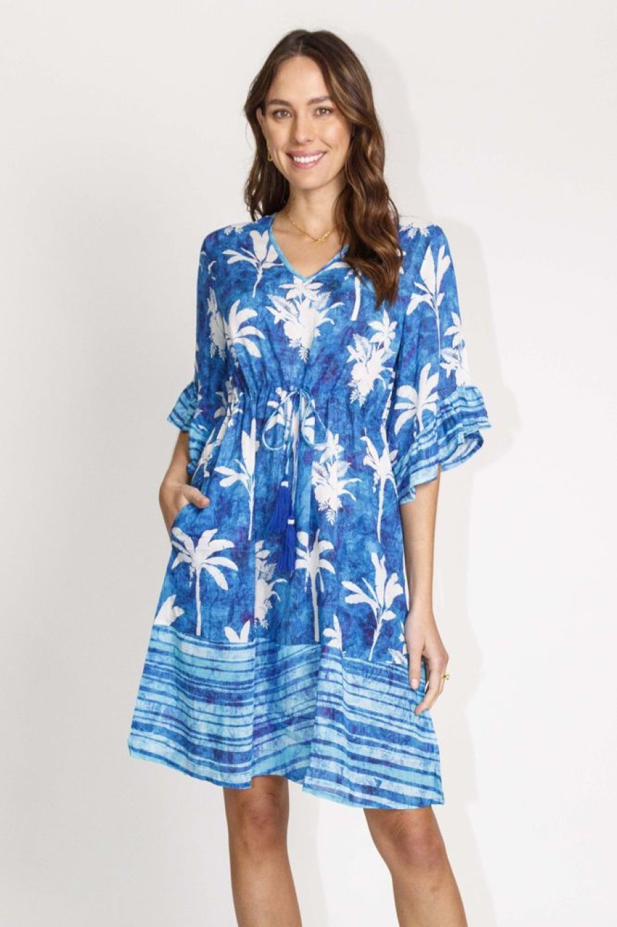 Shop LulaLife | Lulasoul Tranquil Dress Ocean